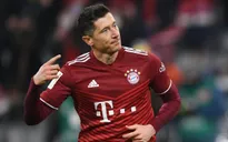 Robert Lewandowski tiến gần tới danh hiệu Chiếc giày Vàng châu Âu
