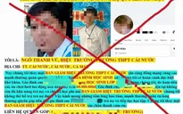 Mượn danh hiệu trưởng kêu gọi quyên góp lạ lùng