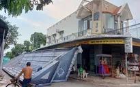 An Giang: Giông lốc khiến 158 căn nhà bị sập và tốc mái