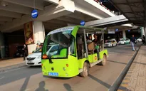 Chấn chỉnh hoạt động xe điện tại sân bay Nội Bài