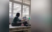 Nhiều giáo viên F0 vẫn nỗ lực duy trì lớp học
