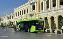 Tuyến xe bus điện đầu tiên tại TP Hồ Chí Minh sẽ hoạt động từ 9/3