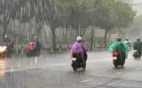 Các khu vực đều mưa dông, đề phòng thời tiết nguy hiểm