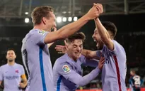 Barcelona ngược dòng giành chiến thắng kịch tính trước Levante