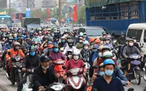 Sau kỳ nghỉ lễ, một số tuyến đường Hà Nội ùn tắc cục bộ