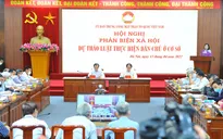 Phản biện xã hội đối với dự án luật thực hiện dân chủ ở cơ sở