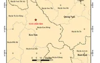 Một ngày xảy ra 3 trận động đất ở Kon Tum