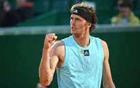 Alexander Zverev vào bán kết Monte Carlo sao 3 tiếng kịch tính
