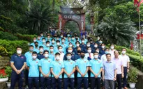 Đội tuyển U23 Việt Nam dâng hương tưởng niệm các Vua Hùng