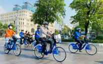 Xe đạp công cộng dần được ưa chuộng tại TP Hồ Chí Minh