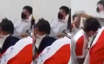 Cạy bàn phím, nam sinh bị thầy giáo đánh, tát