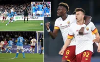 Napoli chia điểm tiếc nuối trước AS Roma