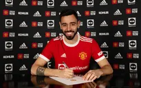 Bruno Fernandes gia hạn hợp đồng với Man Utd, lương tăng gấp đôi