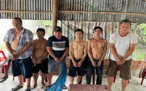 Đồng Nai: Triệt phá tụ điểm đánh bạc, bắt 8 đối tượng