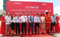 Viettel công bố cập bờ tuyến cáp ADC, băng thông lớn gấp 3 lần APG