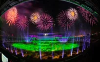 Bắn pháo hoa khai mạc SEA Games 31 tại sân vận động Mỹ Đình