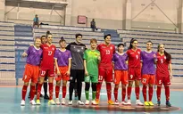 Hướng đến SEA Games 31: ĐT nữ futsal Việt Nam tiếp tục rèn luyện bản lĩnh