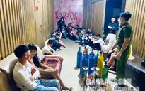 24 thanh niên dương tính với ma túy tại quán karaoke