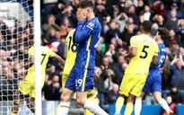 Chelsea thua sốc 1-4 trước Brentford