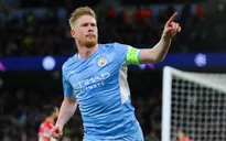 De Bruyne tỏa sáng, Man City thắng nhẹ Atletico Madrid