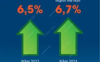[INFOGRAPHIC] GDP Việt Nam phục hồi ở mức 6,5% nhờ bao phủ vaccine
