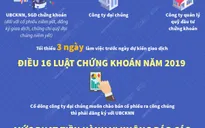 [INFOGRAPHIC] Các quy định về bán cổ phiếu của doanh nghiệp
