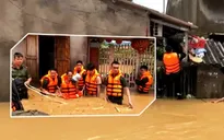 Giải cứu hàng chục người dân bị mắc kẹt do mưa lũ