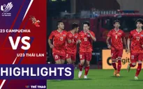 Highlights | U23 Campuchia 0-5 U23 Thái Lan (Bảng B bóng đá nam SEA Games 31)