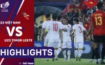 Highlights | U23 Timor Leste 0-2 U23 Việt Nam | Bảng A môn bóng đá nam SEA Games 31