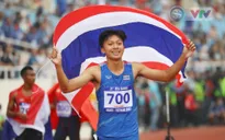 Thần đồng 16 tuổi Thái Lan phá 2 kỷ lục điền kinh SEA Games