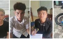 Bắt 2 đối tượng cắt trộm cáp điện viễn thông