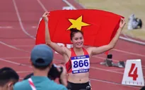 Quách Thị Lan giành HCV 400m vượt rào nữ SEA Games 31