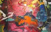 "Thần đồng hội họa" Ấn Độ mở triển lãm cá nhân