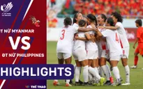 Highlights ĐT nữ Philippines 2-1 ĐT nữ Myanmar (Tranh HCĐ bóng đá nữ SEA Games 31)