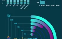 [INFOGRAPHIC] Năng lượng tái tạo dự kiến tăng kỷ lục vào năm 2022