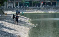 Hà Nội: Một nam thanh niên đuối nước ở hồ Hoàng Cầu khi câu cá