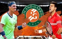 Rafael Nadal và Novak Djokovic sẽ đối đầu tại tứ kết Pháp mở rộng