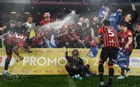 Giành ngôi Á quân giải Hạng Nhất, Bournemouth trở lại Premier League