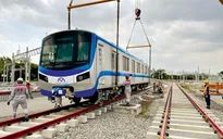 TP Hồ Chí Minh lắp đoàn tàu cuối cùng của tuyến metro số 1