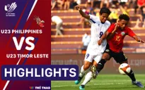 Highlights | U23 Philippines 4-0 U23 Timor Leste (Bảng A bóng đá nam SEA Games 31)