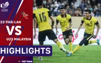 Highlights | U23 Thái Lan 1-2 U23 Malaysia (Bảng B bóng đá nam SEA Games 31)
