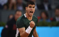Madrid mở rộng | Carlos Alcaraz ngược dòng ngoạn mục trước Novak Djokovic