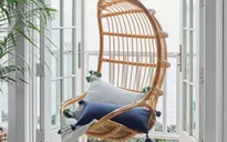 Những kiểu xích đu đẹp trang trí cho hiên nhà thêm xinh