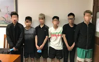 Bắt ổ nhóm dùng vỏ chai bia tấn công, cướp xe máy ở Hà Nội