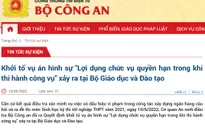 Khởi tố vụ án làm lộ đề môn Sinh học kỳ thi tốt nghiệp THPT 2021