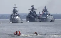 Nga tập trận hải quân trên biển Baltic