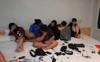 Kiên Giang: Bắt hàng chục đối tượng "phê" ma túy trong khách sạn