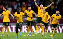Thắng kịch tính trên loạt luân lưu, Australia giành vé dự World Cup 2022