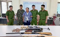 Bắt đối tượng truy nã đặc biệt nguy hiểm, thu giữ nhiều súng, hộp tiếp đạn