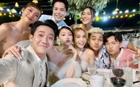 Dàn sao quẩy tưng bừng trong đám cưới Minh Hằng